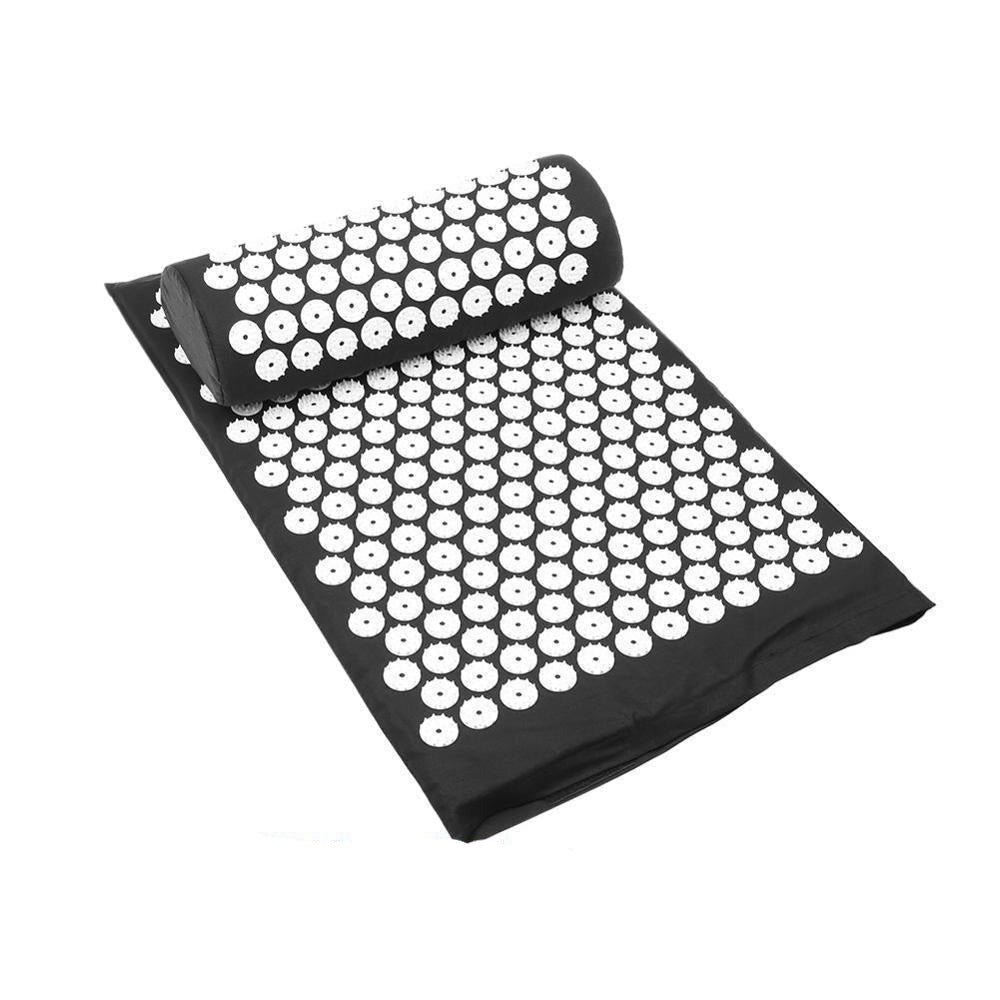 Akupressur-Yogamatte & Massagekissen-Set