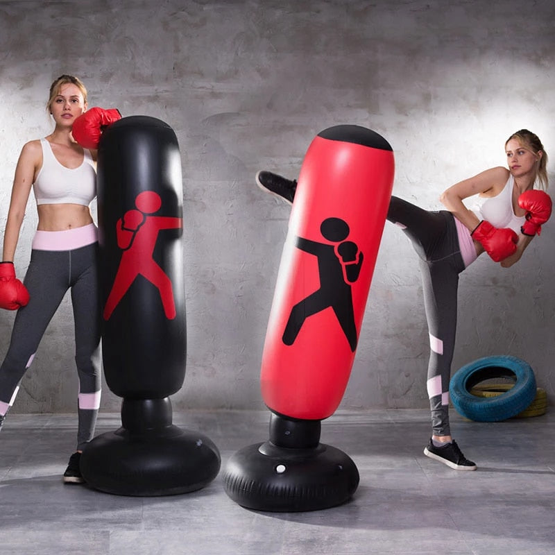Aufblasbarer Boxsacktrainer