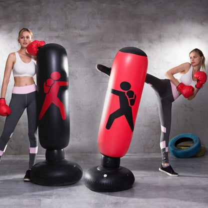 Aufblasbarer Boxsacktrainer