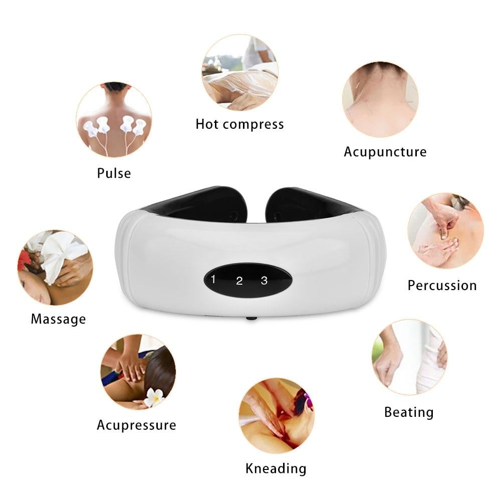 Elektrisches Nackenmassagegerät – Magnetpulstherapie