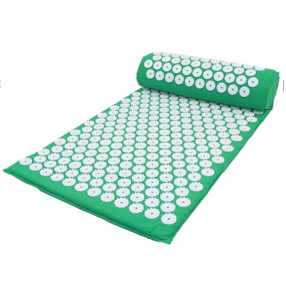 Akupressur-Yogamatte &amp; Massagekissen-Set