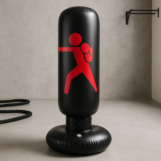 Aufblasbarer Boxsacktrainer