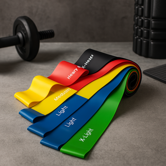 Yoga Widerstandsbänder – Elastisches Fitness Set